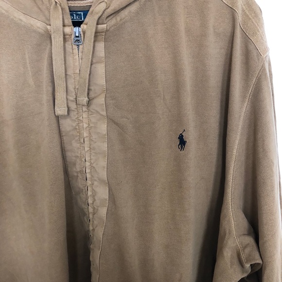 Ralph Lauren zipped up hooded shirt - Picture 4 of 4